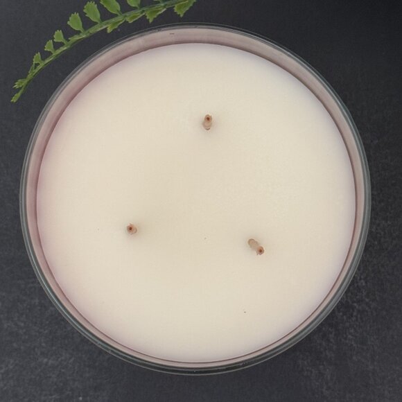 BBW Raspberry Mimosa White Barn Bath & Body Works 3 Wick Candle - Picture 7 of 10